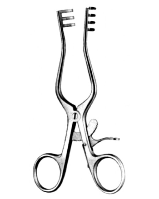 Weitlaner Retractors Sharp 14cm/4 1/2