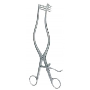 Adson Retractors Sharp 25mm 27cm/10 1/2