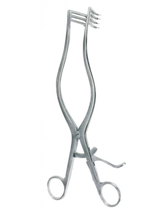 Adson Retractors Blunt  25mm 27cm/10 1/2