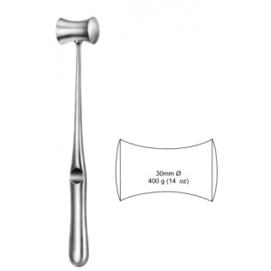 Williger B/Mallet Lead filled 400g, 30mm 24cm