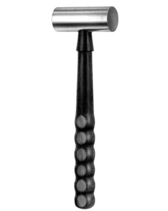 Mallet steel head & wood handle, dia30mm 480g, 24cm