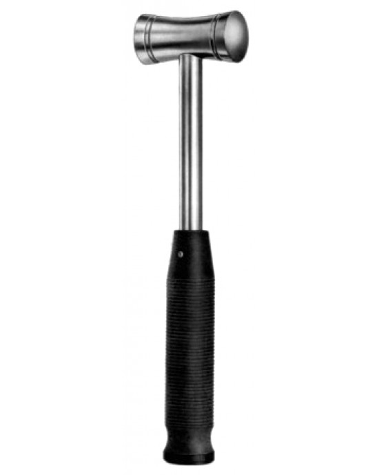 Bone Mallet w/fibre handle 30mm, 510G, 26cm