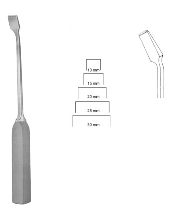 Lexer Bone Chisels 20mm 27.5cm/10 3/4