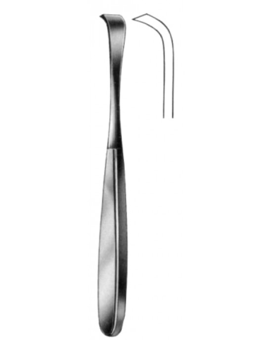 Schneider-Sauerbruch Periosteal Raspatories 13mm 19cm/7 1/2