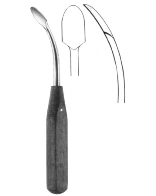 Periosteal Raspatories 14mm 18.5cm/7 1/4