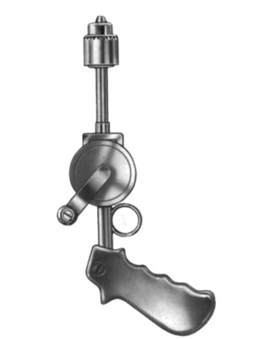 Hand Drill pistol shaped adjustable handle