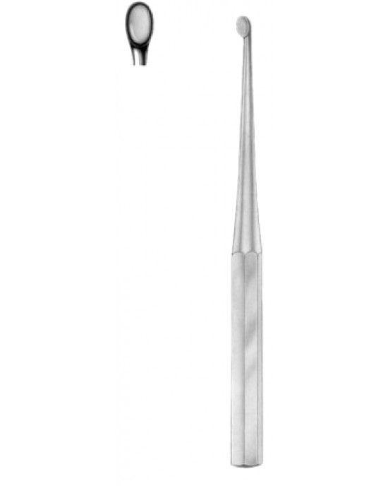 Bruns Bone Curettes 23cm/9