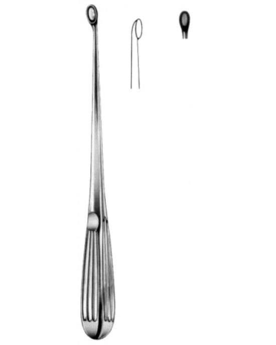 Bruns Bone Curettes 23cm/9