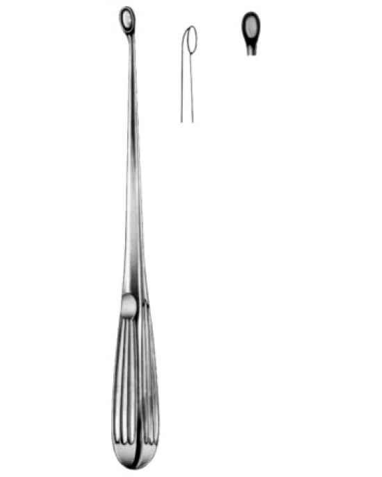 Bruns Bone Curettes 23cm/9
