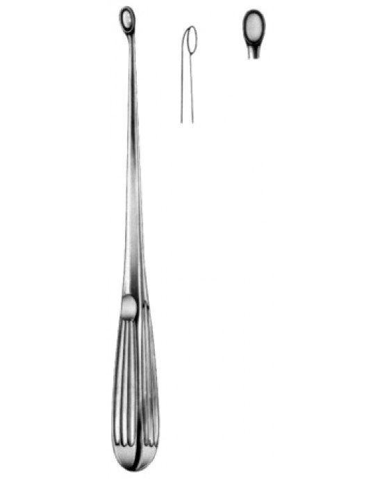 Bruns Bone Curettes 23cm/9