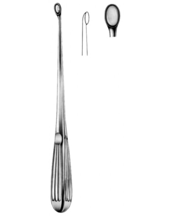 Bruns Bone Curettes 23cm/9