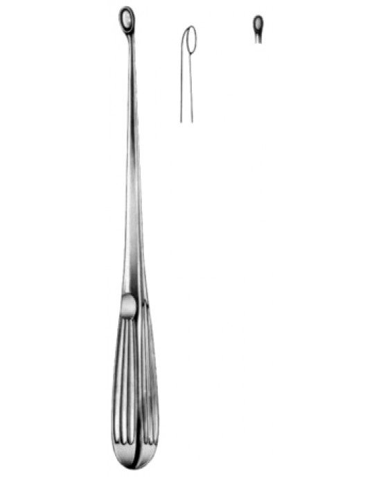 Bruns Bone Curettes 23cm/9