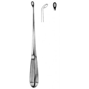 Bruns Bone Curettes 23cm/9