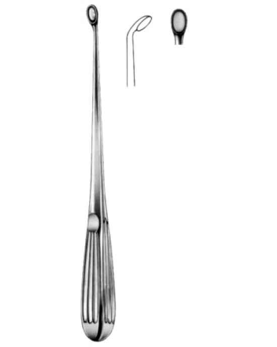 Bruns Bone Curettes 23cm/9