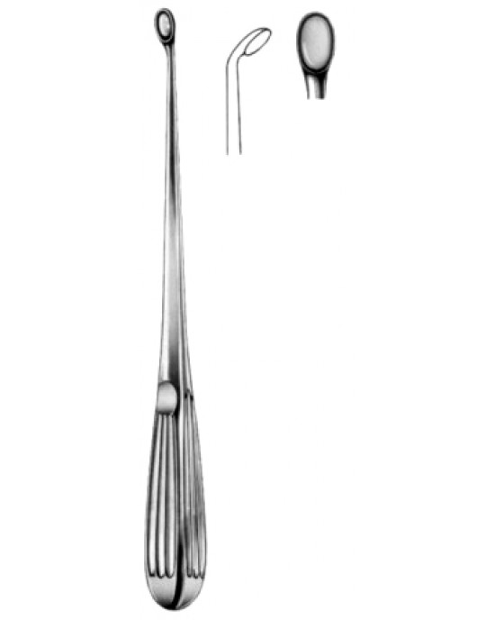 Bruns Bone Curettes 23cm/9