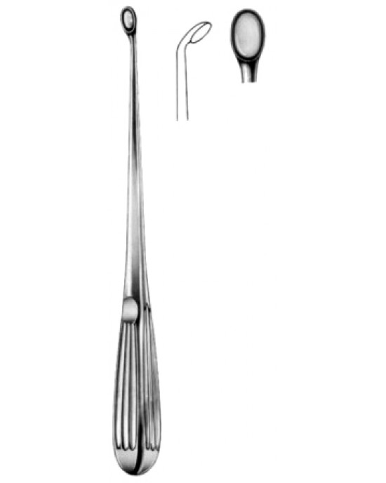 Bruns Bone Curettes 23cm/9