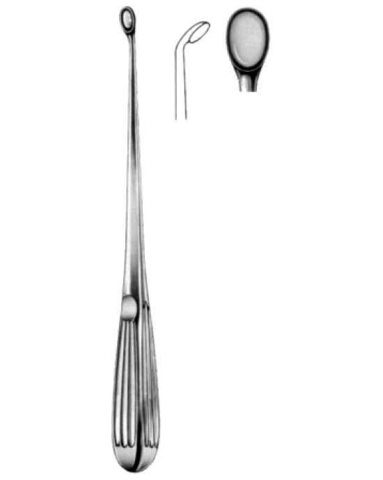 Bruns Bone Curettes 23cm/9