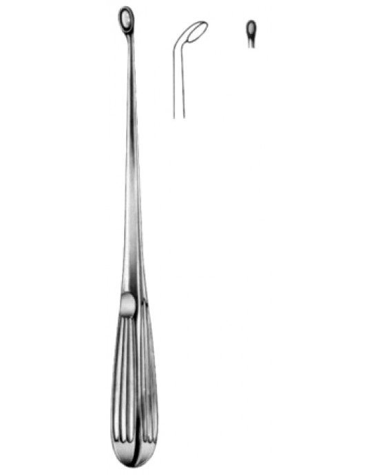 Bruns Bone Curettes 23cm/9