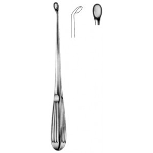 Bruns Bone Curettes 23cm/9