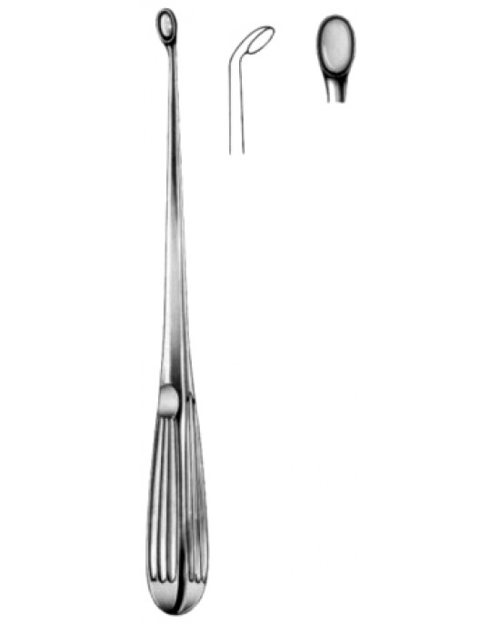 Bruns Bone Curettes 23cm/9