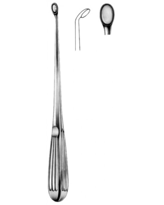 Bruns Bone Curettes 23cm/9