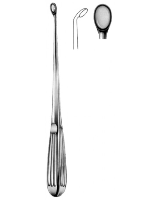 Bruns Bone Curettes 23cm/9