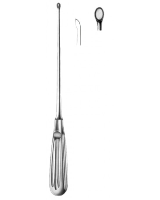 Bone Curettes 6.0mm 25cm/10