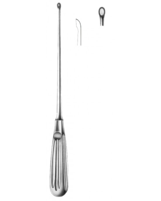 Bone Curettes 4.4mm 25cm/10