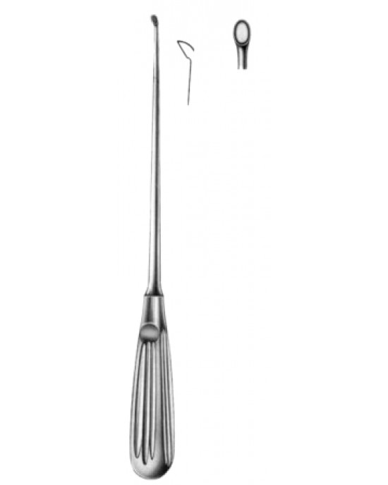Bone Curettes 5.2mm 25cm/10