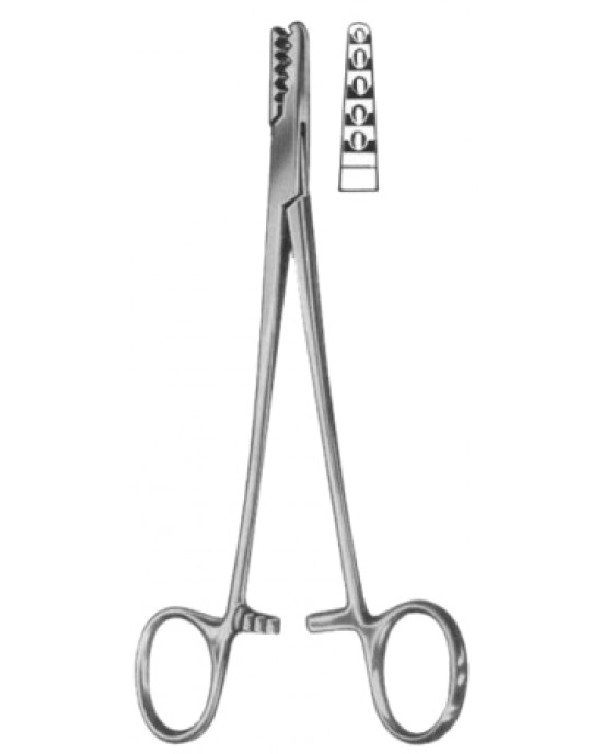 Martin Bone Holding Forceps BJ 19cm/7 1/2