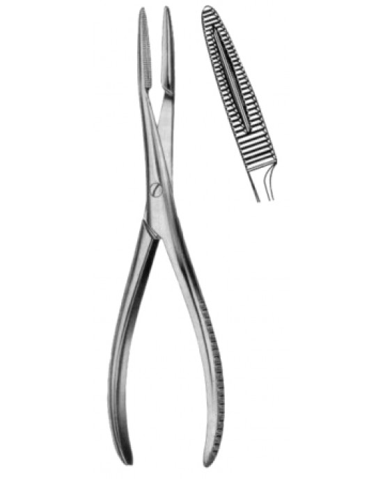 Bone Holding Forceps SJ Curved on Flat 20cm/8