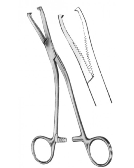 Dingmann Bone Holding Forceps BJ 19cm/7 1/2