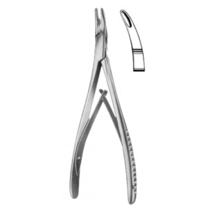 Lempert Bone Rongeur Forceps BJ Curved 19cm/7 1/2