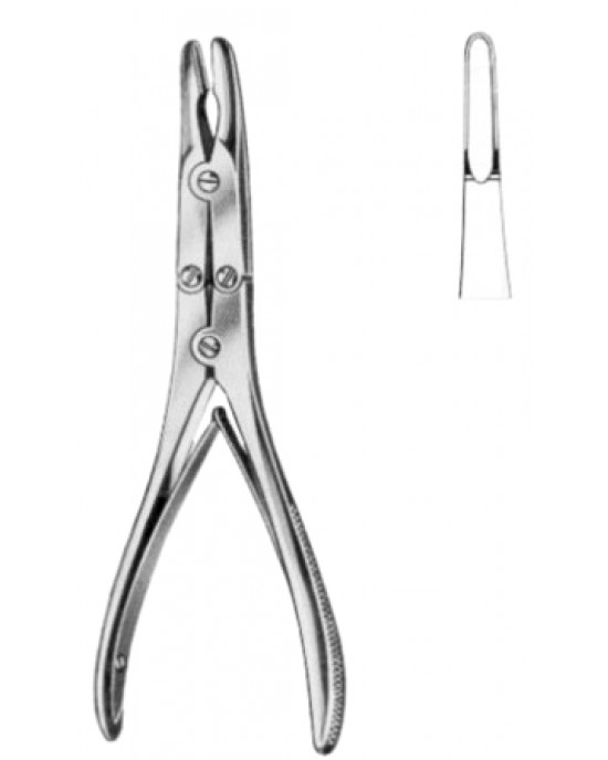 Bohler Bone Rongeur Forceps Straight M/Action 15cm/6