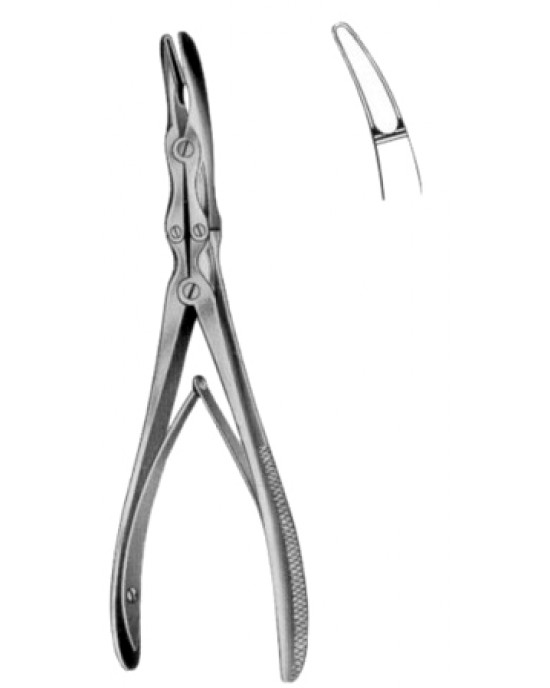 Beyer Bone Rongeur Forceps M/Action 18cm/7