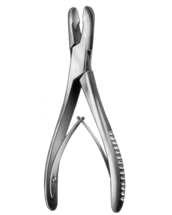 Luer Bone Rongeur Forceps BJ Straight 18.5cm/7 1/4