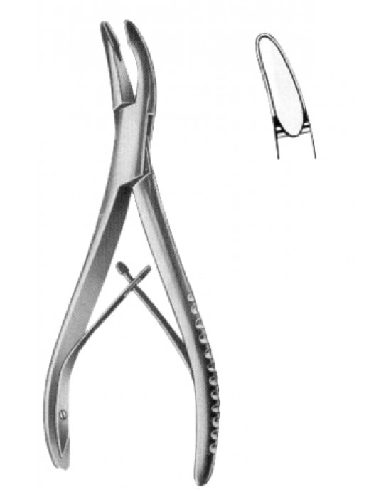 Luer Bone Rongeur Forceps BJ 15cm/6