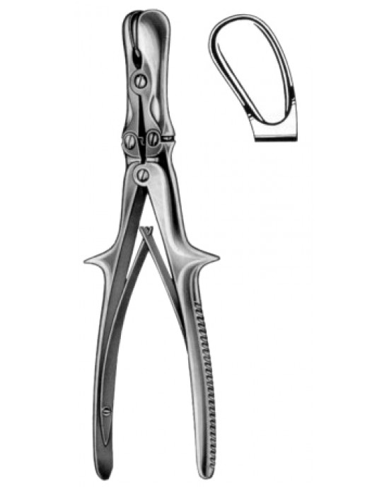 Stille-Luer Bone Rongeur Forceps M/Action 27cm/10 1/2