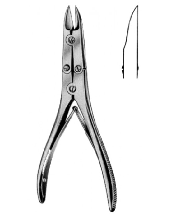 Bohler Bone Cutting Forceps Straight M/Action 15cm/6