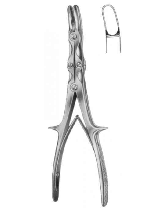 Stille-Ruskin Bone Rongeur Forceps M/Action 23cm/9
