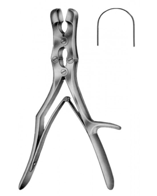 Sauerbruch Bone Rongeur Forceps M/action 30cm/12