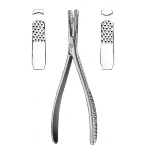 Nail Tearing Forcepcs SJ 13.5cm/5 1/4