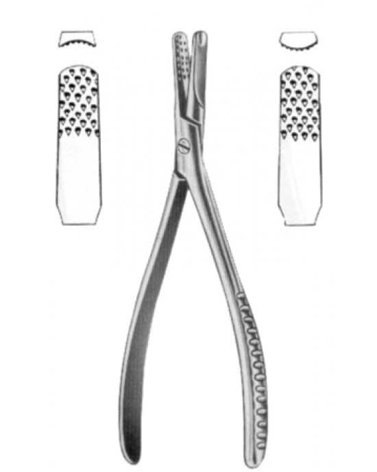 Nail Tearing Forcepcs SJ 13.5cm/5 1/4