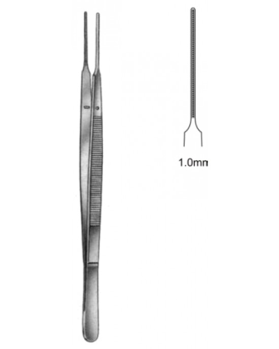 DeBakey-Gerald Tissue Fcps Atrauma 1.0mm 15cm