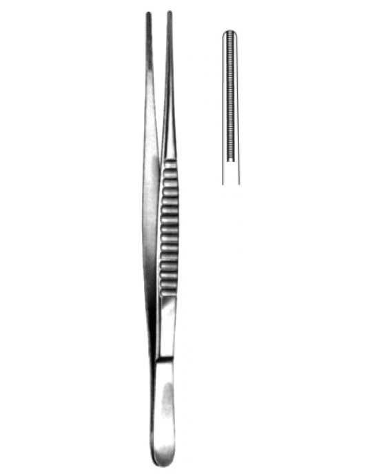 DeBakey Atraumatic Tissue Fcps 2.7mm, 20cm