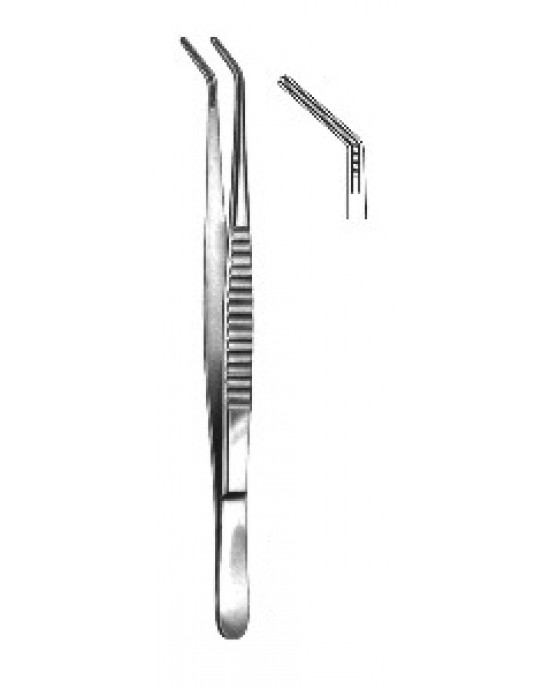 DeBakey Tissue Fcps Atrauma ang. 2.7mm 15cm