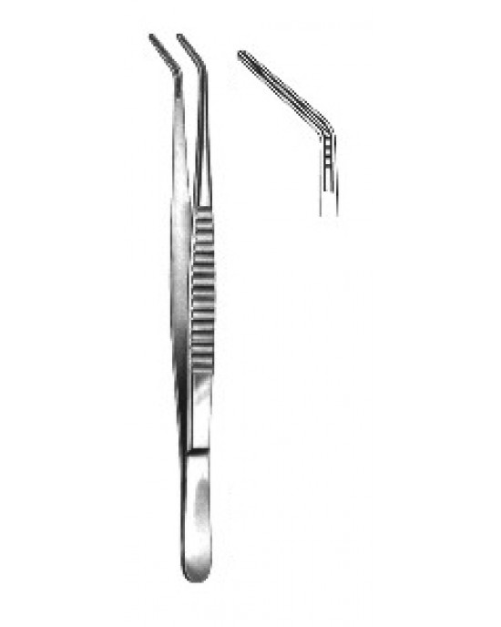 DeBakey Tissue Fcps Atrauma ang. 2.7mm 24cm