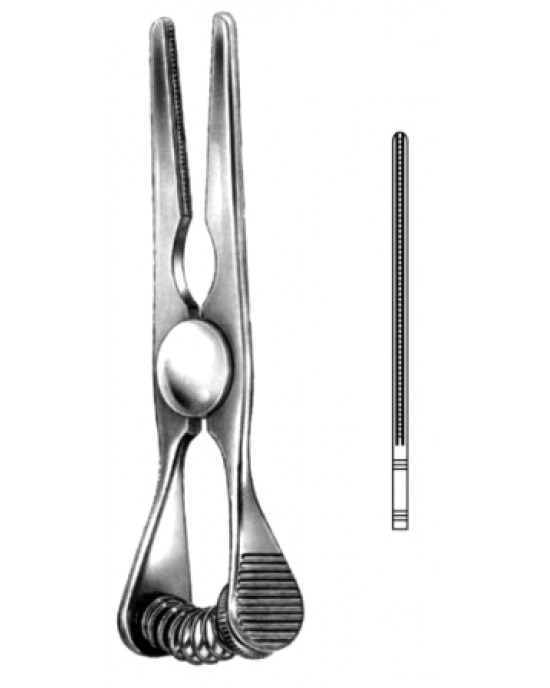 Glover Atraumatic Bulldog clamp str 9.0cm