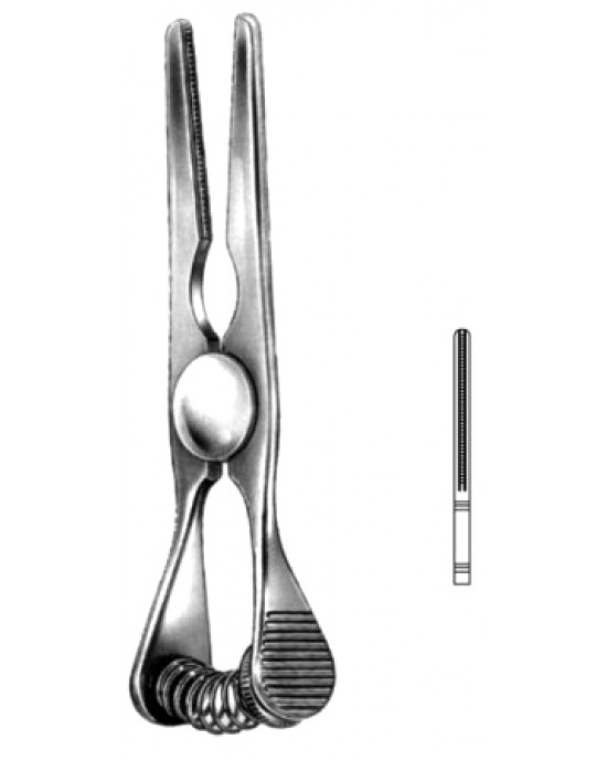 Glover Atraumatic Bulldog clamp cvd 5.5cm