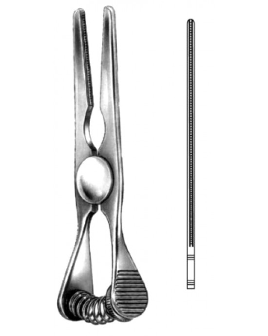 Glover Atraumatic Bulldog clamp cvd 10.5cm